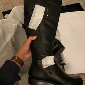 Naturalizar JESSIE BOOT  wide calf. Blk sz 7.5 nIB plus